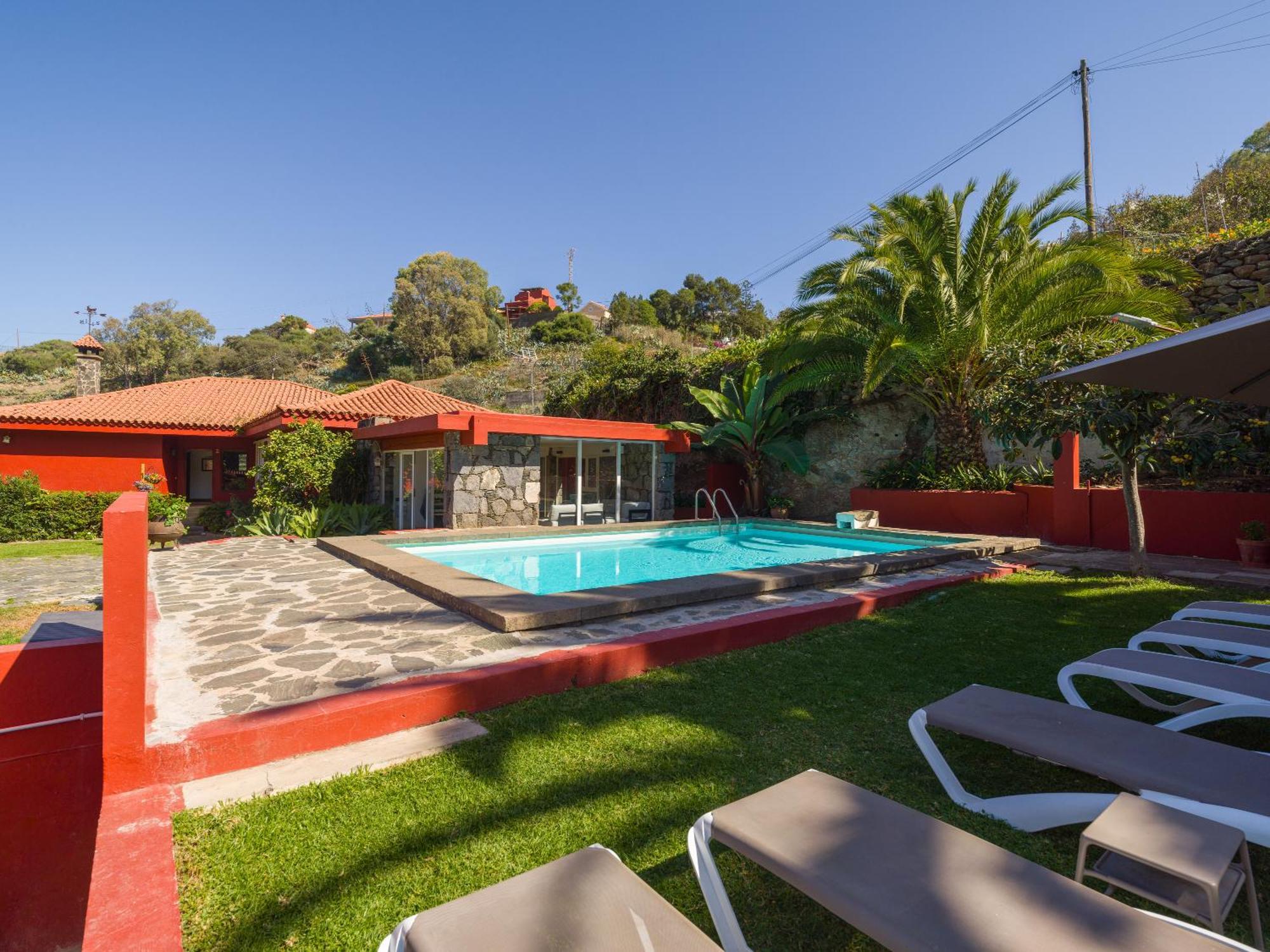 El Jardin De Santa Brigida With Private Pool, Sauna & Jacuzzi Bagian luar foto