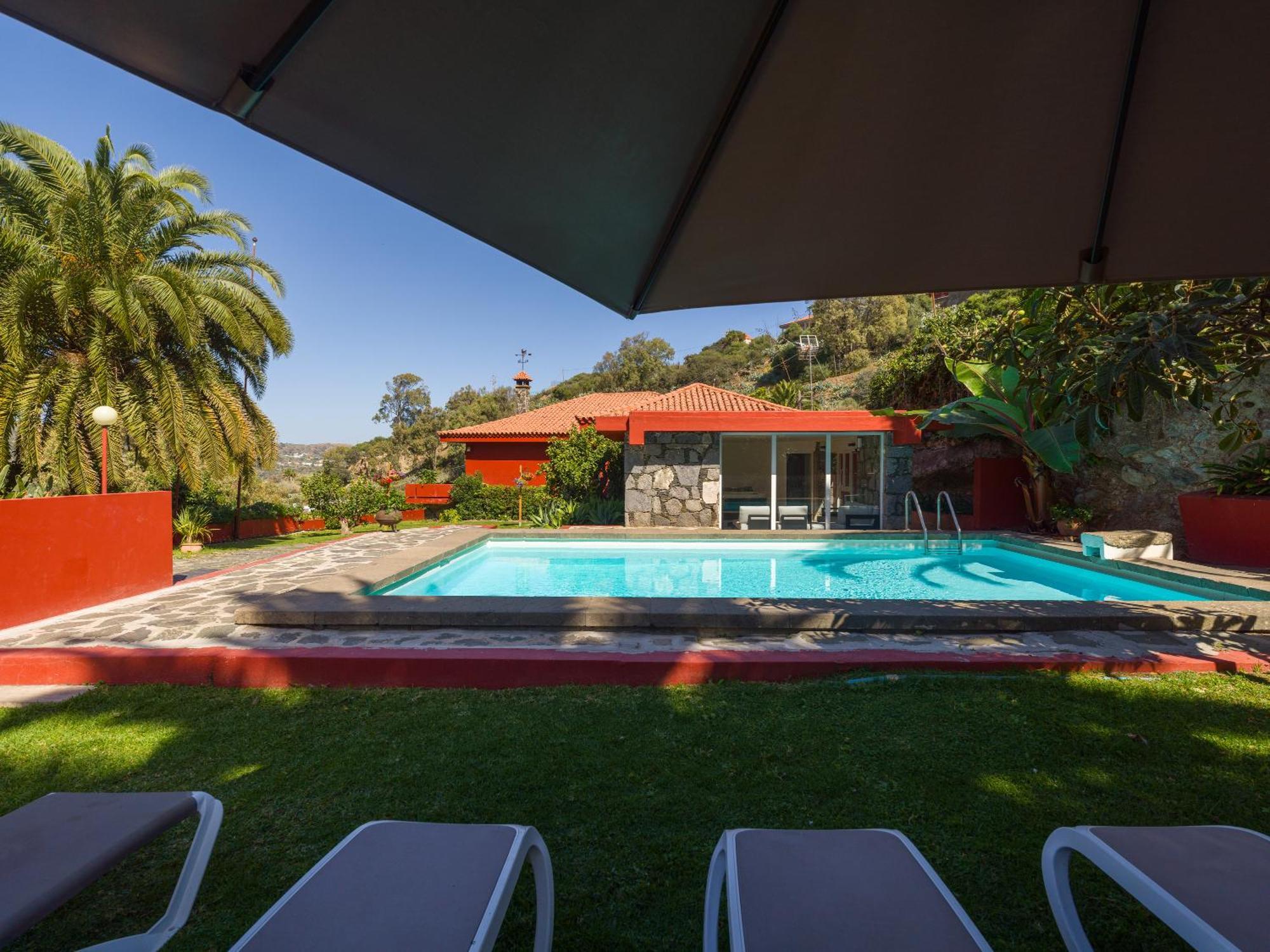 El Jardin De Santa Brigida With Private Pool, Sauna & Jacuzzi Bagian luar foto