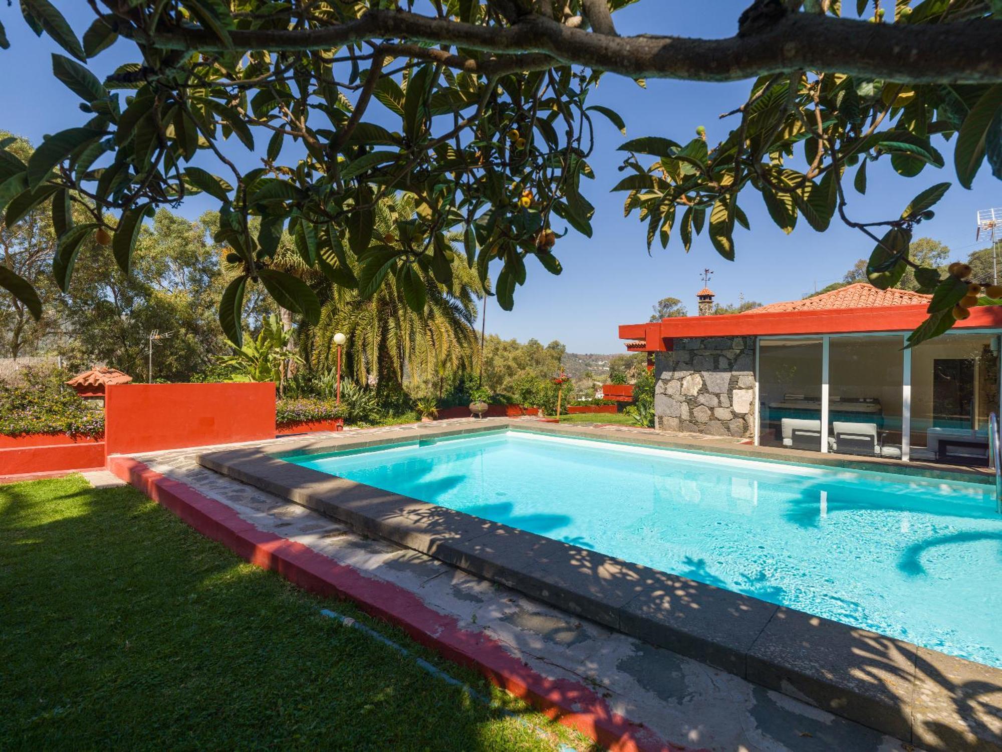 El Jardin De Santa Brigida With Private Pool, Sauna & Jacuzzi Villa Bagian luar foto