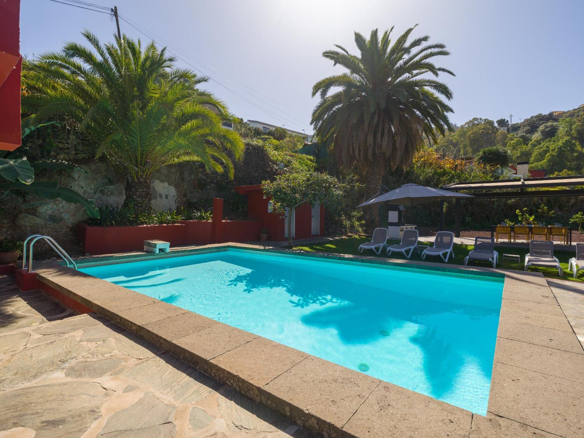 El Jardin De Santa Brigida With Private Pool, Sauna & Jacuzzi Bagian luar foto