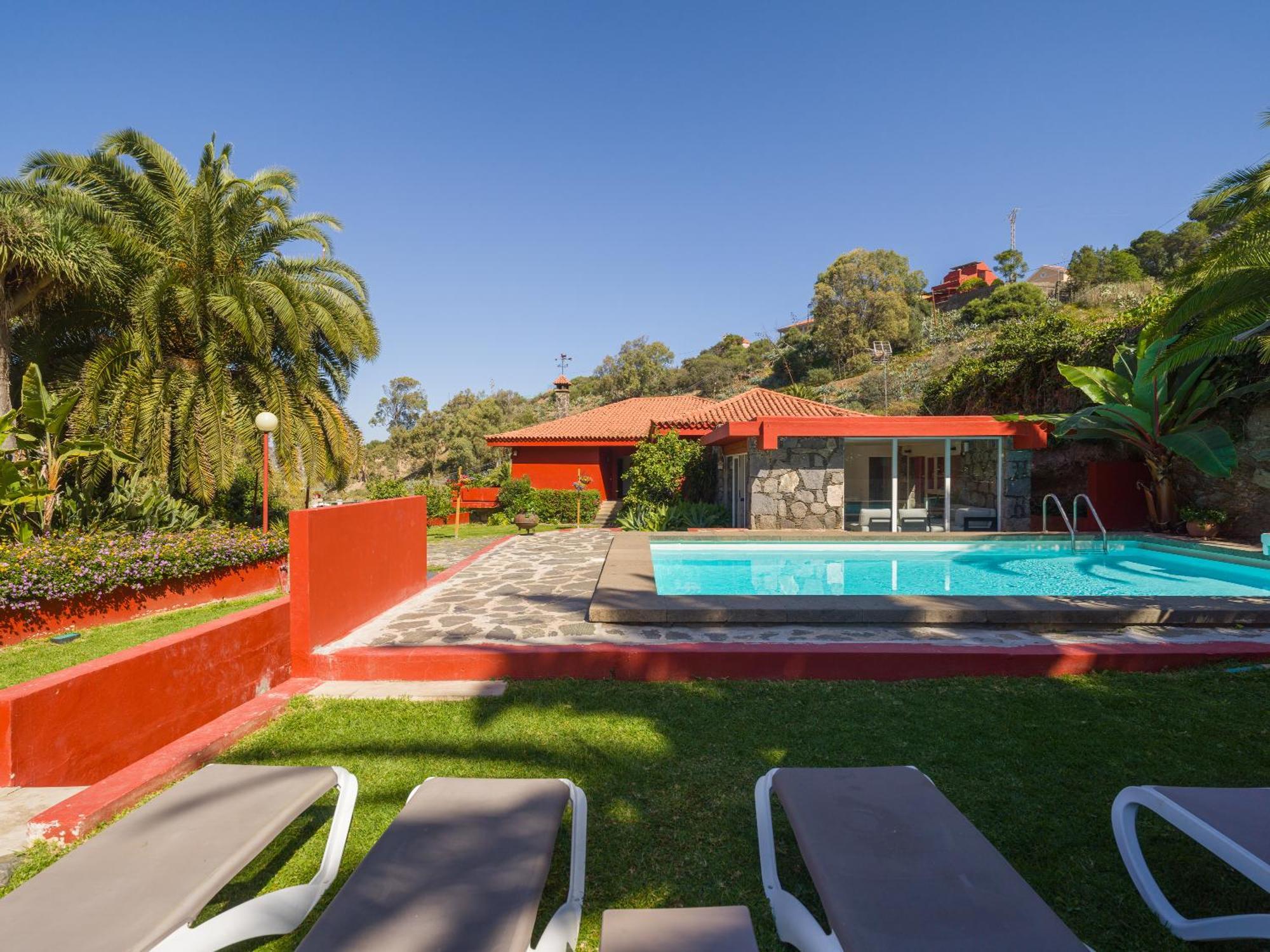El Jardin De Santa Brigida With Private Pool, Sauna & Jacuzzi Bagian luar foto