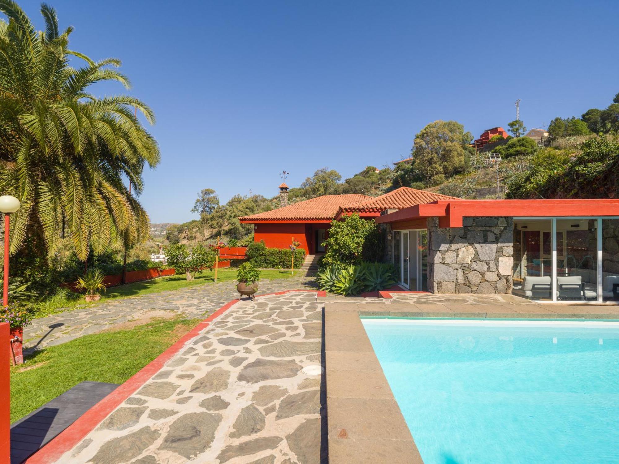 El Jardin De Santa Brigida With Private Pool, Sauna & Jacuzzi Bagian luar foto