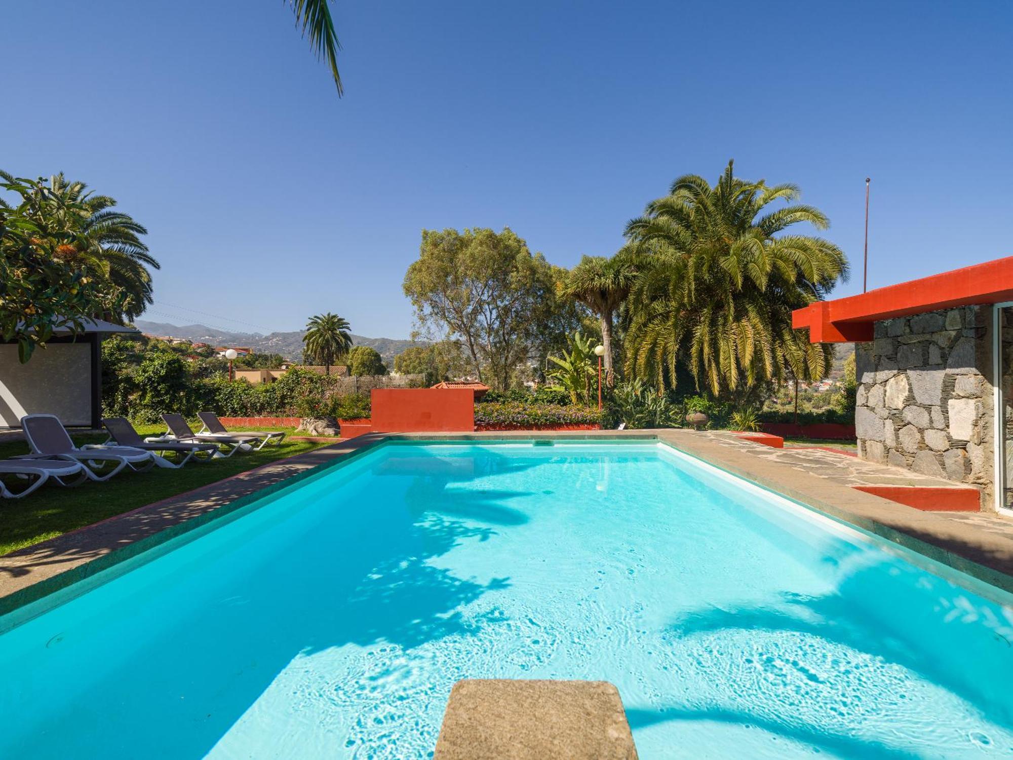 El Jardin De Santa Brigida With Private Pool, Sauna & Jacuzzi Villa Bagian luar foto