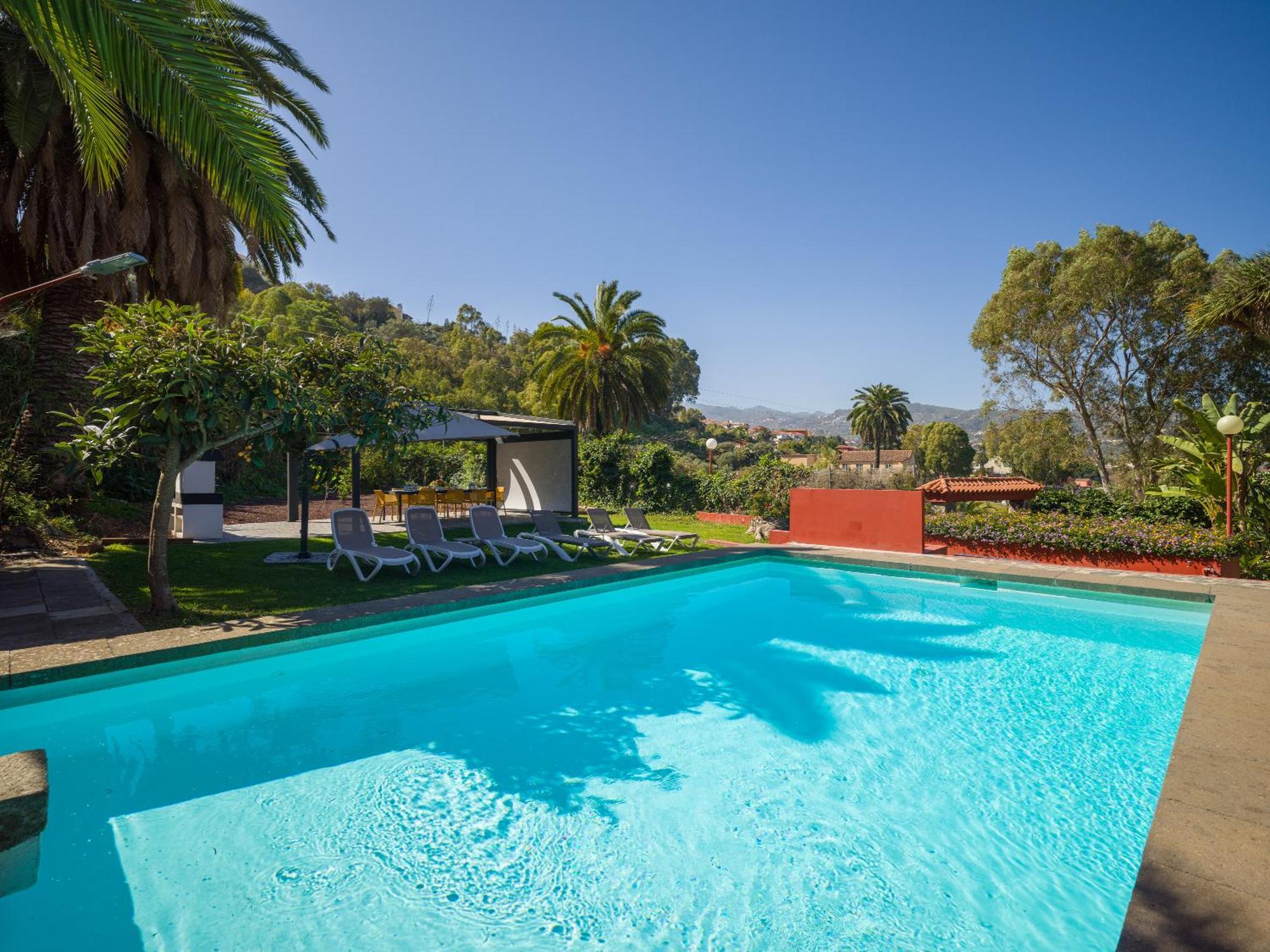 El Jardin De Santa Brigida With Private Pool, Sauna & Jacuzzi Bagian luar foto