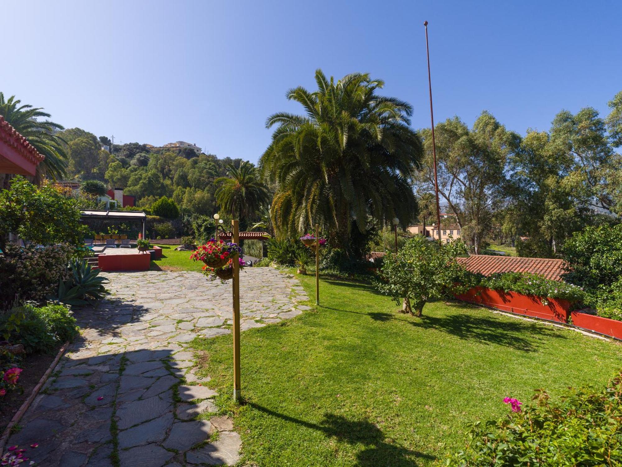 El Jardin De Santa Brigida With Private Pool, Sauna & Jacuzzi Villa Bagian luar foto